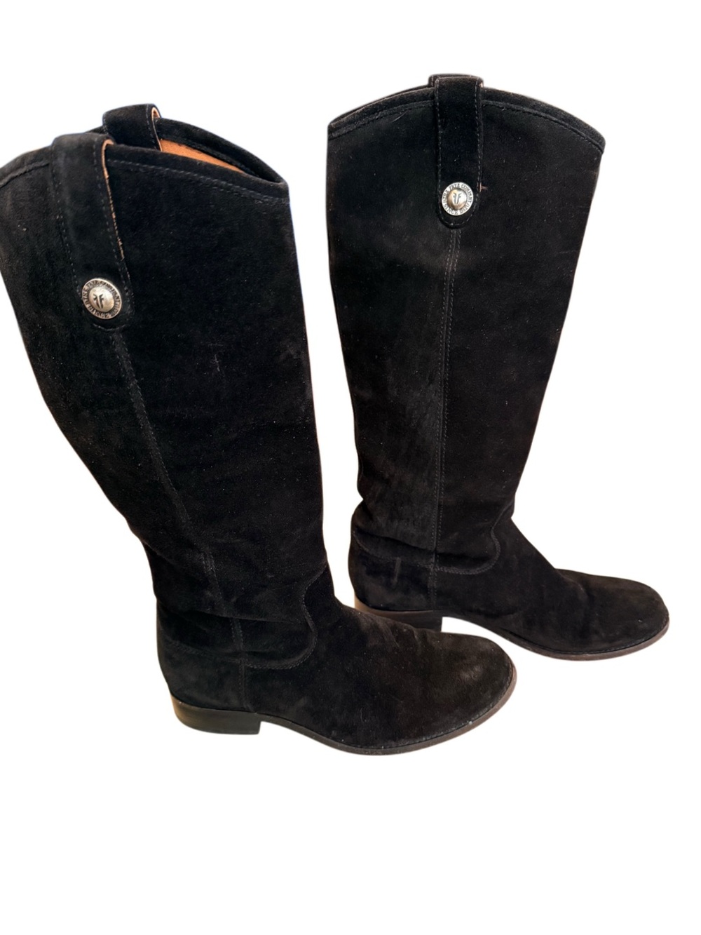 FRYE Black Suede Women's Boots